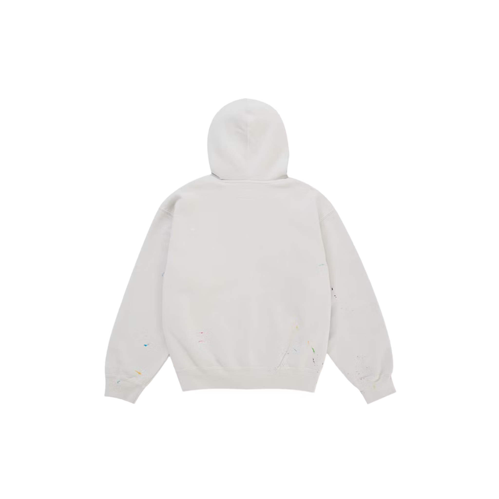 Supreme MM6 Maison Margiela Box Logo Zip Up Hooded Sweatshirt - White