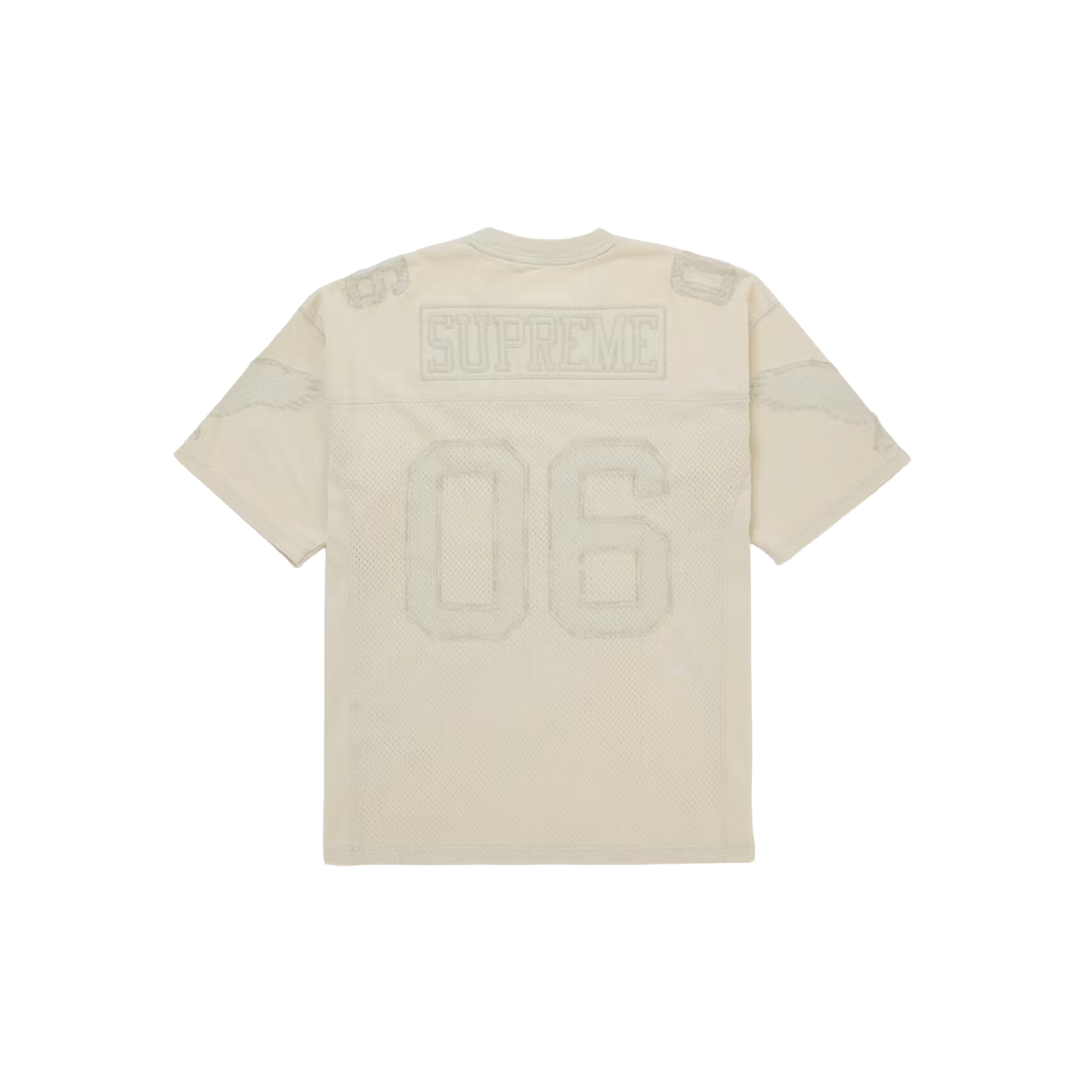 Supreme MM6 Maison Margiela Cotton Football Jersey - White