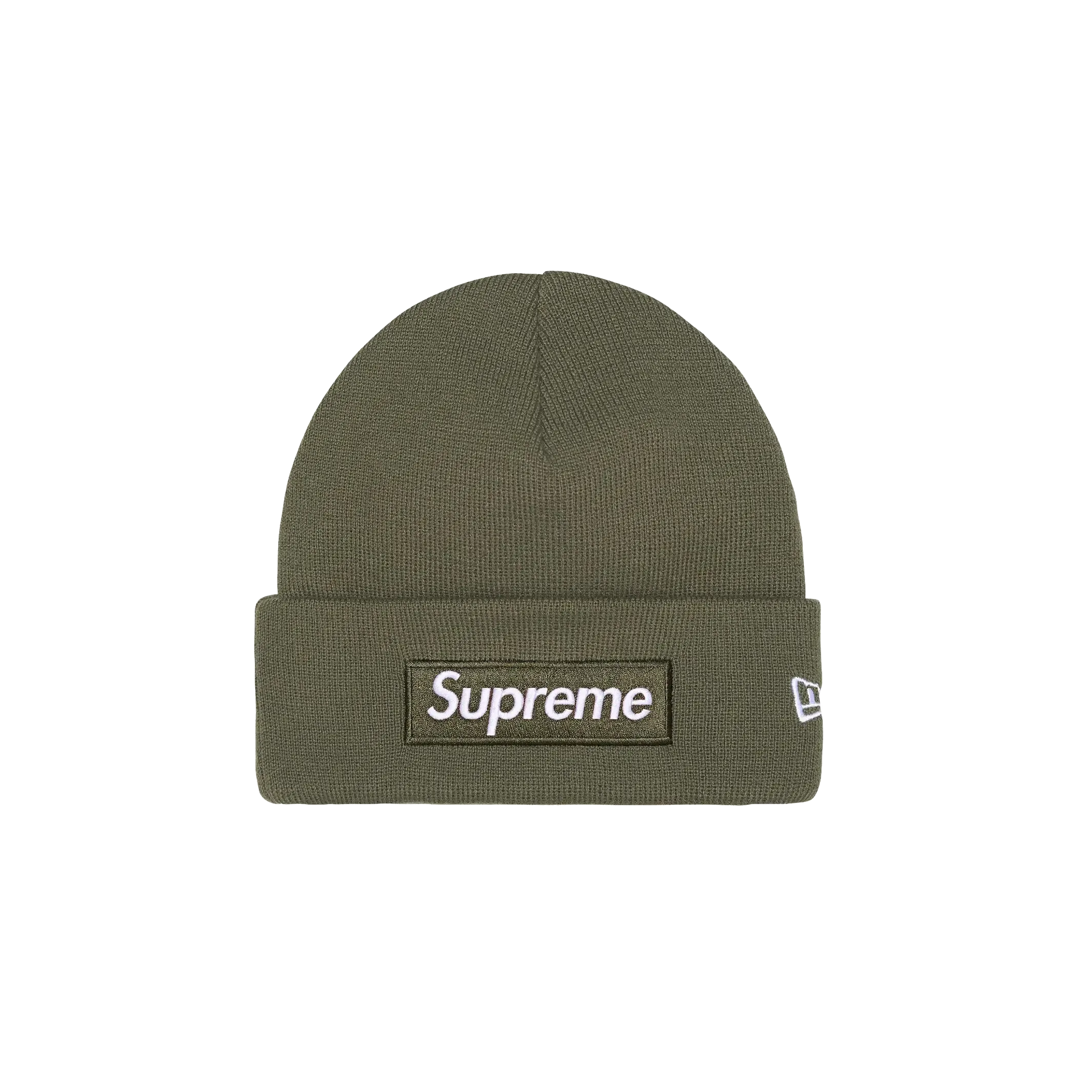 帽子 Supreme New Era Box Logo Beanie Olive Supreme New Era Box Logo Beanie - Olive – Lisabona Streetwear