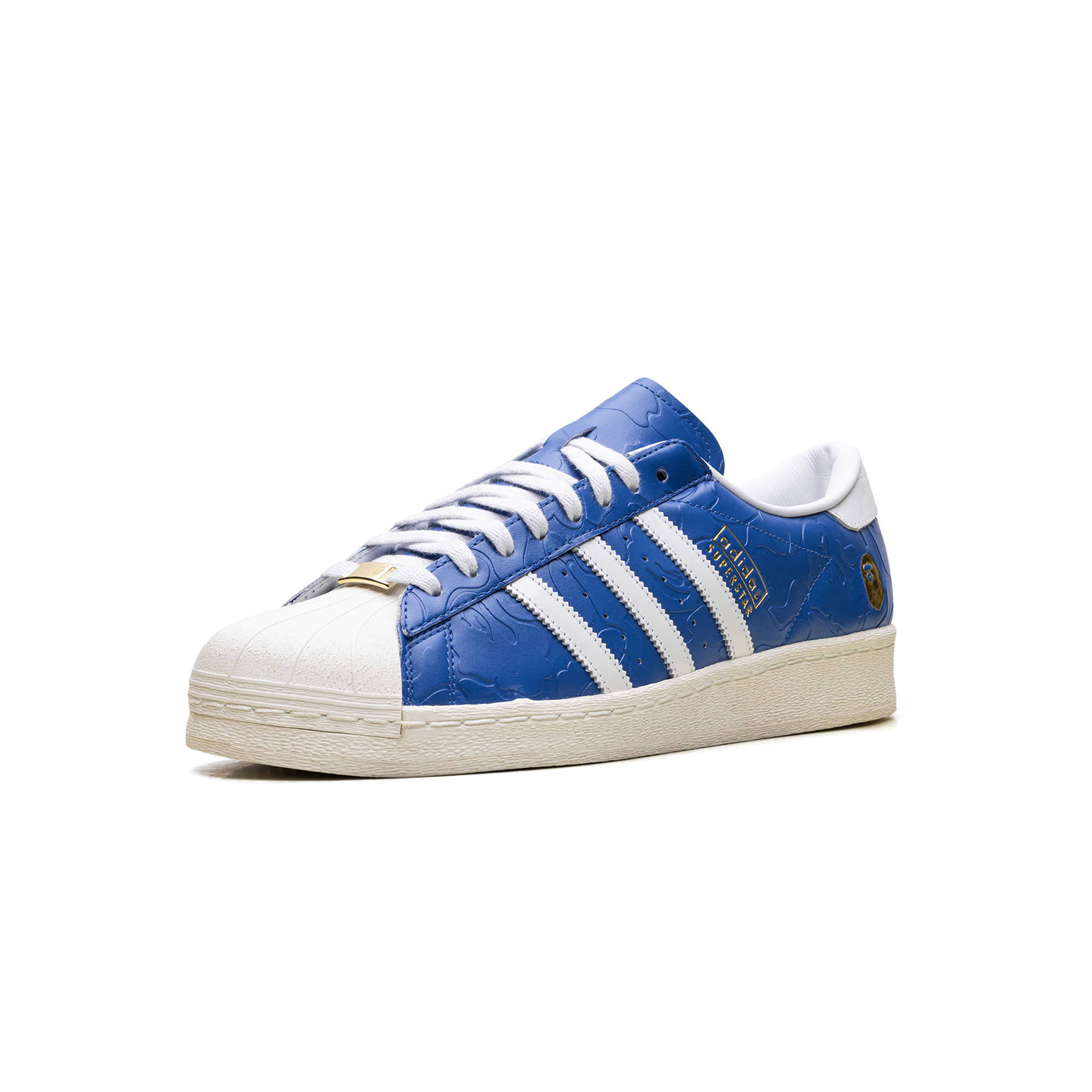 adidas Superstar Vintage Bape - Blue White